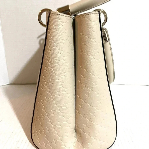 Nicoli Cream leather satchel handbag - Picture 5 of 9